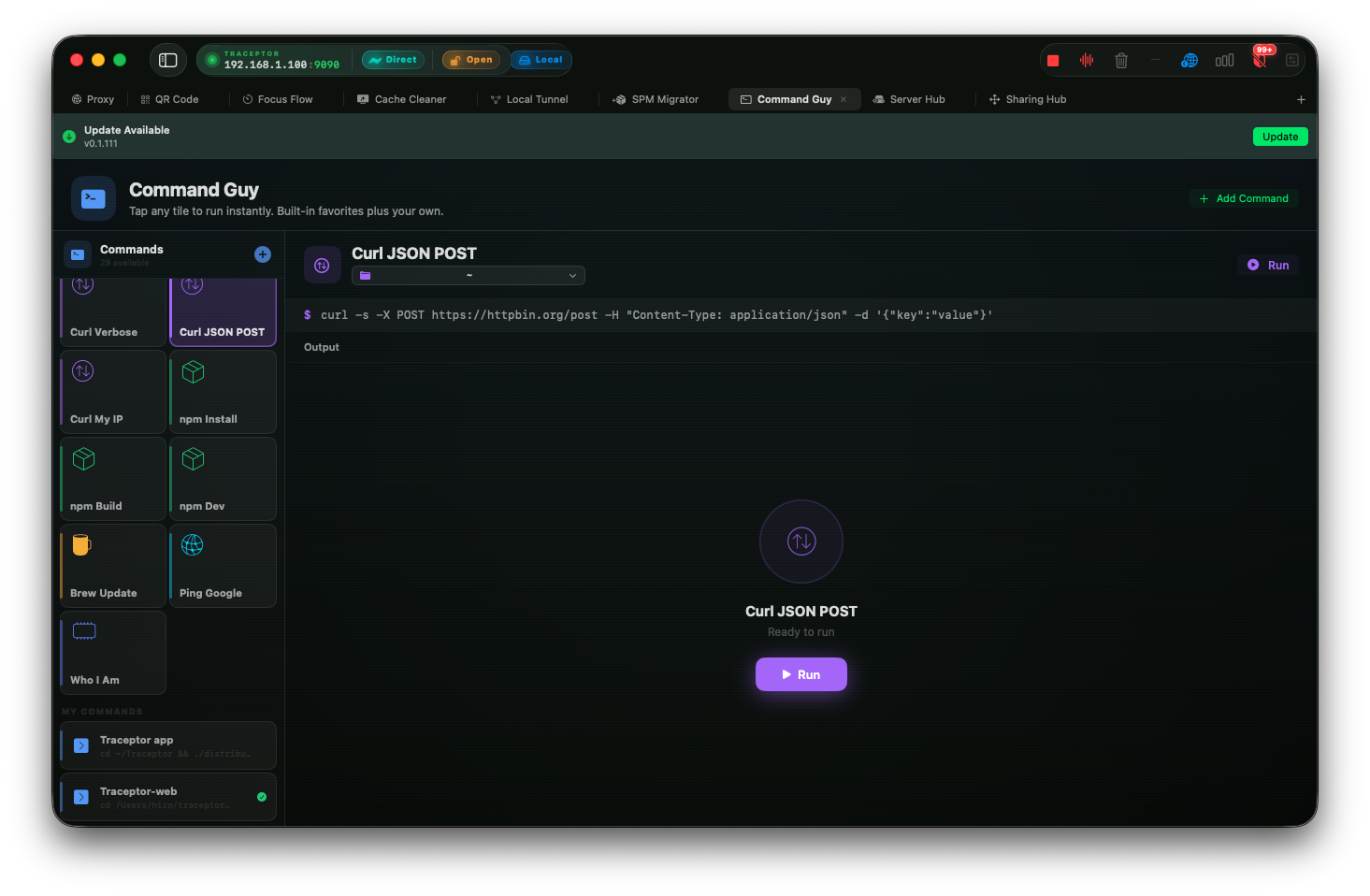 Tile Command Command Guy: stop retyping the same shell commands every day ...